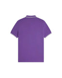 Fred Perry Ανδρικό Polo Twin Tipped M3600-W95 Μωβ