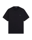 Fred Perry Ανδρικό T-shirt Reflective Print M3415-102 Μαύρο