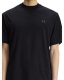 Fred Perry Ανδρικό T-shirt Reflective Print M3415-102 Μαύρο
