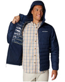 Columbia Ανδρικό Μπουφάν Powder Lite II Hooded Jacket 2086944-464 Μπλε