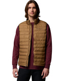 Columbia Αμάνικο Ανδρικό Μπουφάν Powder Lite IΙ Vest 2086974-257 Καφέ