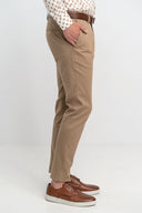 Monte Napoleone Ανδρικό Παντελόνι Chinos 251-61-3650-6102-4 Ταμπά