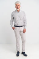 Monte Napoleone Ανδρικό Παντελόνι Chinos 261-61-3650-6102-8 Γκρι