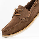 Lumberjack Ανδρικά Δερμάτινα Παπούτσια Loafer Navigator 102268824-Brown Καφέ