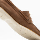 Lumberjack Ανδρικά Δερμάτινα Παπούτσια Loafer Navigator 102268824-Brown Καφέ