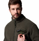 Columbia Ανδρική Ζακέτα Rugged Ridge™  Full Zip Sherpa Fleece Jacket 2135481-366 Πράσινο