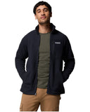 Columbia Ανδρική Ζακέτα Jasper Ridge™ Pebbled Full Zip Fleece 2142421-010 Μαύρο