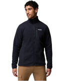 Columbia Ανδρική Ζακέτα Jasper Ridge™ Pebbled Full Zip Fleece 2142421-010 Μαύρο
