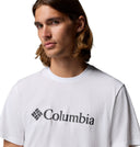 Columbia Ανδρική Μπλούζα CSC Basic Logo™ Tee 2155001-100 Λευκό