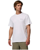 Columbia Ανδρικό T-Shirt Csc Logo Back 2155011-100 Λευκό

