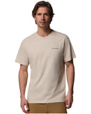 Columbia Ανδρικό T-Shirt Csc Logo Back 2155011-271 Μπεζ
