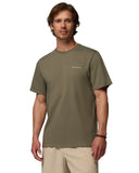Columbia Ανδρικό T-Shirt Csc Logo Back 2155011-397 Χακί
