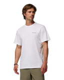 Columbia Ανδρικό T-Shirt Csc Logo Back 2155011-100 Λευκό