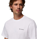 Columbia Ανδρικό T-Shirt Csc Logo Back 2155011-100 Λευκό