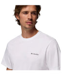 Columbia Ανδρικό T-Shirt CSC Logo Back 2155011-100 Λευκό
