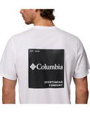 Columbia Ανδρικό T-Shirt CSC Logo Back 2155011-100 Λευκό