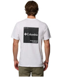 Columbia Ανδρικό T-Shirt CSC Logo Back 2155011-100 Λευκό