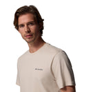 Columbia Ανδρικό T-Shirt Csc Logo Back 2155011-271 Μπεζ