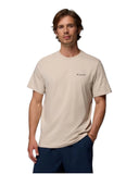 Columbia Ανδρικό T-Shirt Csc Logo Back 2155011-278 Μπεζ