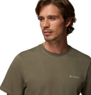 Columbia Ανδρικό T-Shirt Csc Logo Back 2155011-397 Χακί