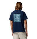 Columbia Ανδρικό T-Shirt Csc Logo Back 2155011-464 Μπλε