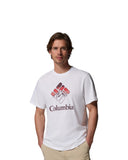 Columbia Ανδρικό T-Shirt Graphic 2155031-100 Λευκό