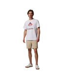 Columbia Ανδρικό T-Shirt Graphic 2155031-100 Λευκό