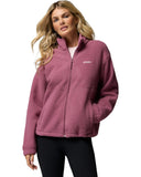 Columbia Γυναικεία Ζακέτα Timber Meadow™ MTR Fleece Full Zip 2176091-551-Ροζ
