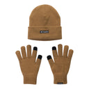 Columbia Unisex Σετ Σκουφί και Γάντια 2180791-257 Καφέ