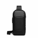 Τσαντάκι ώμου χιαστί crossbody Bange 22085  μαύρο