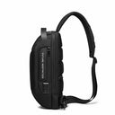Τσαντάκι ώμου χιαστί crossbody Bange 22085  μαύρο