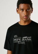 Pepe Jeans Ανδρικό T-shirt Griffin PM5010175-999 Μαύρο