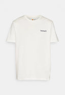 Timberland Ανδρική Μπλούζα Small Linear Logo Print Tee TB0A5QQTCM9 Εκρού