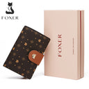 Γυναικείο  PVC πορτοφόλι  Foxer 230046F καφέ