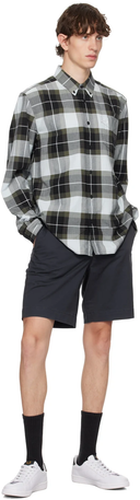 Fred Perry Ανδρικό Πουκάμισο Καρό Tartan Shirt M6573-R30 Μπλε
