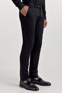 Monte Napoleone Ανδρικό Παντελόνι Chinos 261-61-3650-6102-13  Μαύρο