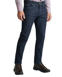 Navy & Green Ανδρικό Παντελόνι Denim 24BL.1005 Dark Blue Μπλε