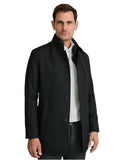 Navy & Green Ανδρικό Ημίπαλτο 24DD.040.3 Black