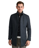 Navy & Green Ανδρικό Ημίπαλτο 24DD.040.3 Grey Blue
