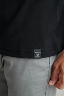 Navy & Green Ανδρική Μπλούζα  24EY.022/R.1 BLACK Μαύρο