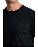 Navy & Green Ανδρική Μακρυμάνικη Μπλούζα 24EY.030/R.1 Black