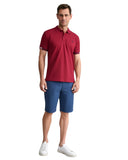 Navy & Green Ανδρική Μπλούζα Πόλο Κοντομάνικη 24GE.1041 MERLOT