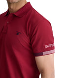 Navy & Green Ανδρική Μπλούζα Πόλο Κοντομάνικη 24GE.1041 MERLOT
