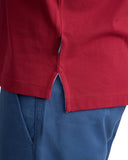 Navy & Green Ανδρική Μπλούζα Πόλο Κοντομάνικη 24GE.1041 MERLOT