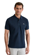 Navy & Green Ανδρική Μπλούζα Πόλο Κοντομάνικη 24GE.300.9 MARINE BLUE