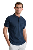 Navy & Green Ανδρική Μπλούζα Πόλο Κοντομάνικη 24GE.300.9 MARINE BLUE