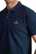 Navy & Green Ανδρική Μπλούζα Πόλο Κοντομάνικη 24GE.300.9 MARINE BLUE