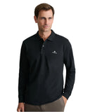 Navy & Green Ανδρική Μπλούζα Πόλο Μακρυμάνικη 24GE.500.9 Black