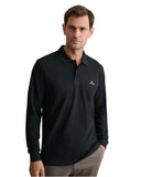 Navy & Green Ανδρική Μπλούζα Πόλο Μακρυμάνικη 24GE.500.9 Black