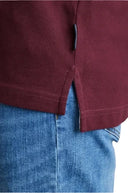 Navy & Green Ανδρική Μπλούζα Πόλο Μακρυμάνικη 24GE.500.9 Dark Bordeaux
